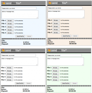 Filebox background colors example