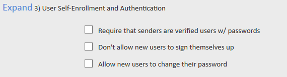 Enterprise - authentication